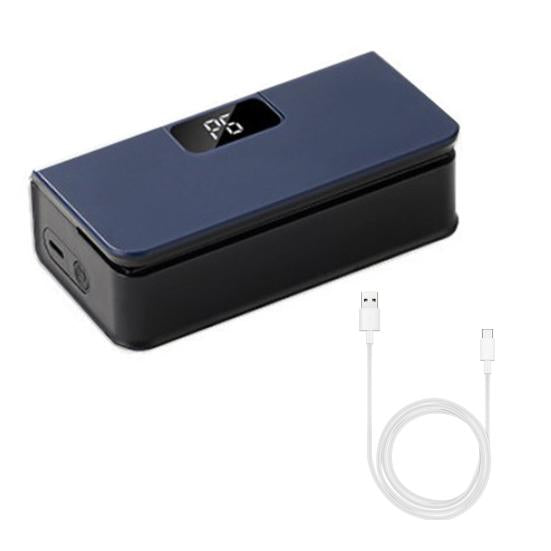 Mini Bag Sealer with LED Display USB Rechargeable Sealing Machine for Chip Bags Portable Plastic Bag Resealer 1600mAh Battery