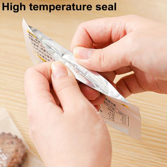 Mini Bag Sealer with LED Display USB Rechargeable Sealing Machine for Chip Bags Portable Plastic Bag Resealer 1600mAh Battery